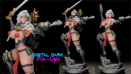 Battle Thick Sister| Fan Art | Garage Model| Unpainted