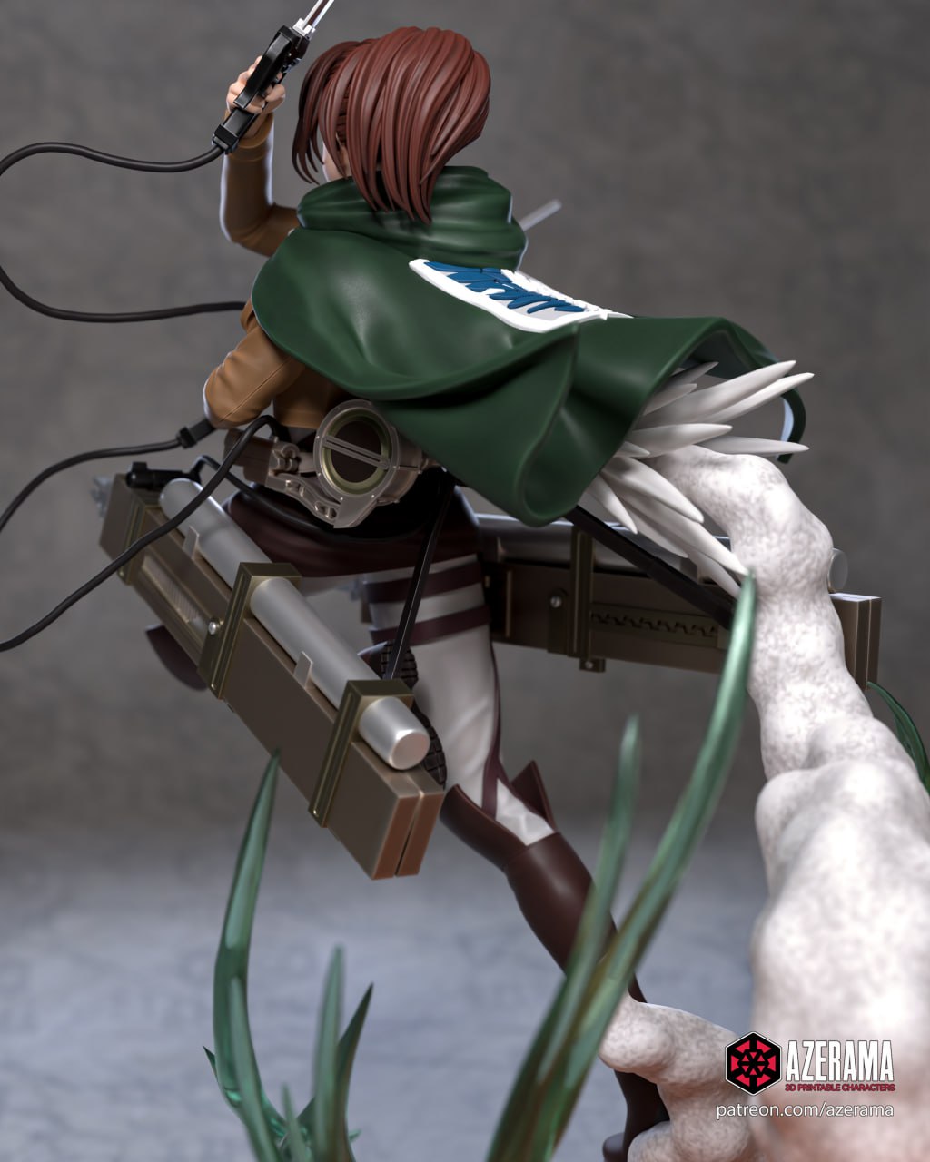 Sasha Braus AOT 18+ | Azerama Fan Art | Garage Kit | Unpainted