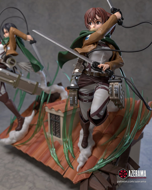 Sasha Braus AOT 18+ | Azerama Fan Art | Garage Kit | Unpainted