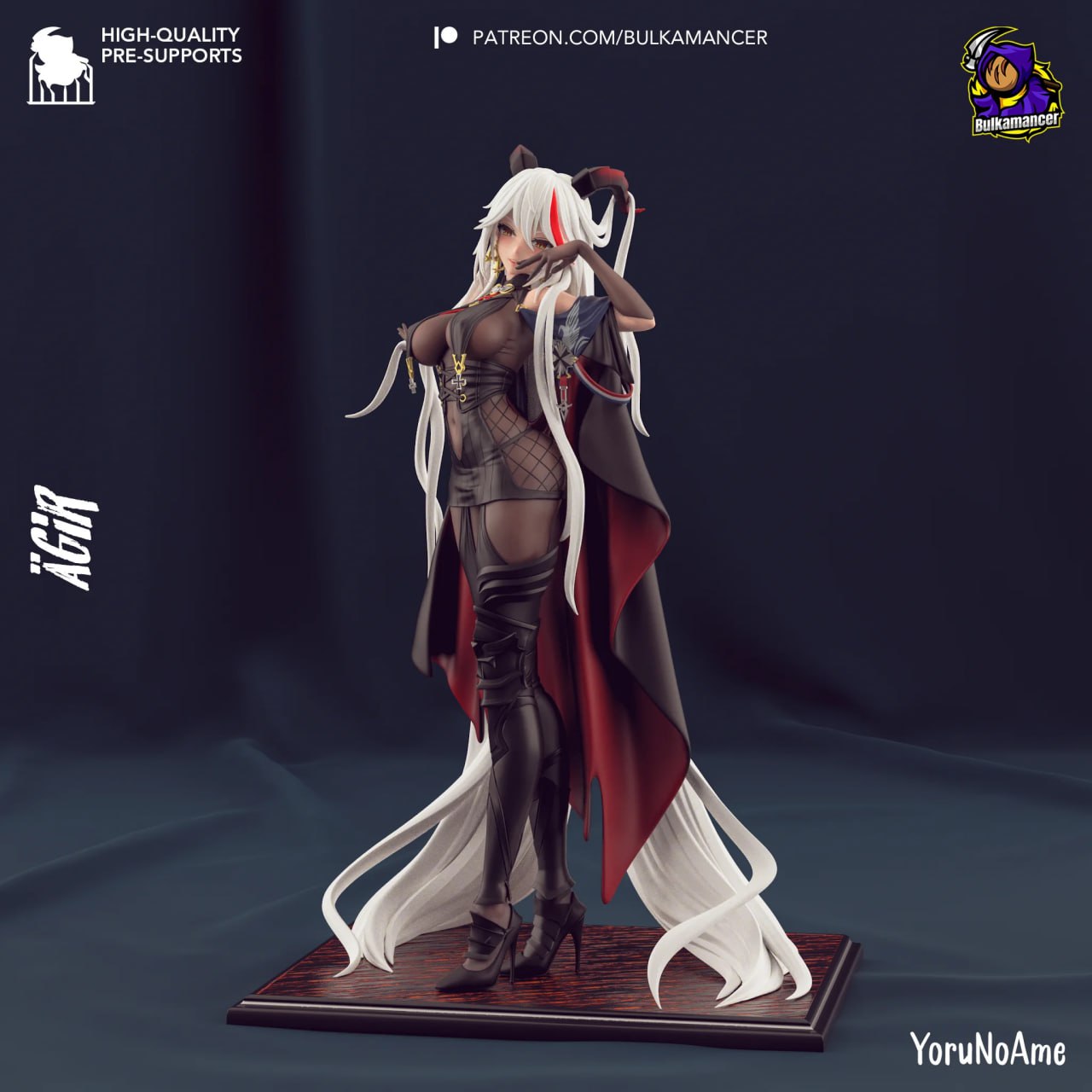 Agir | Bulkmancer Fan Art| Garage Kit | Unpainted