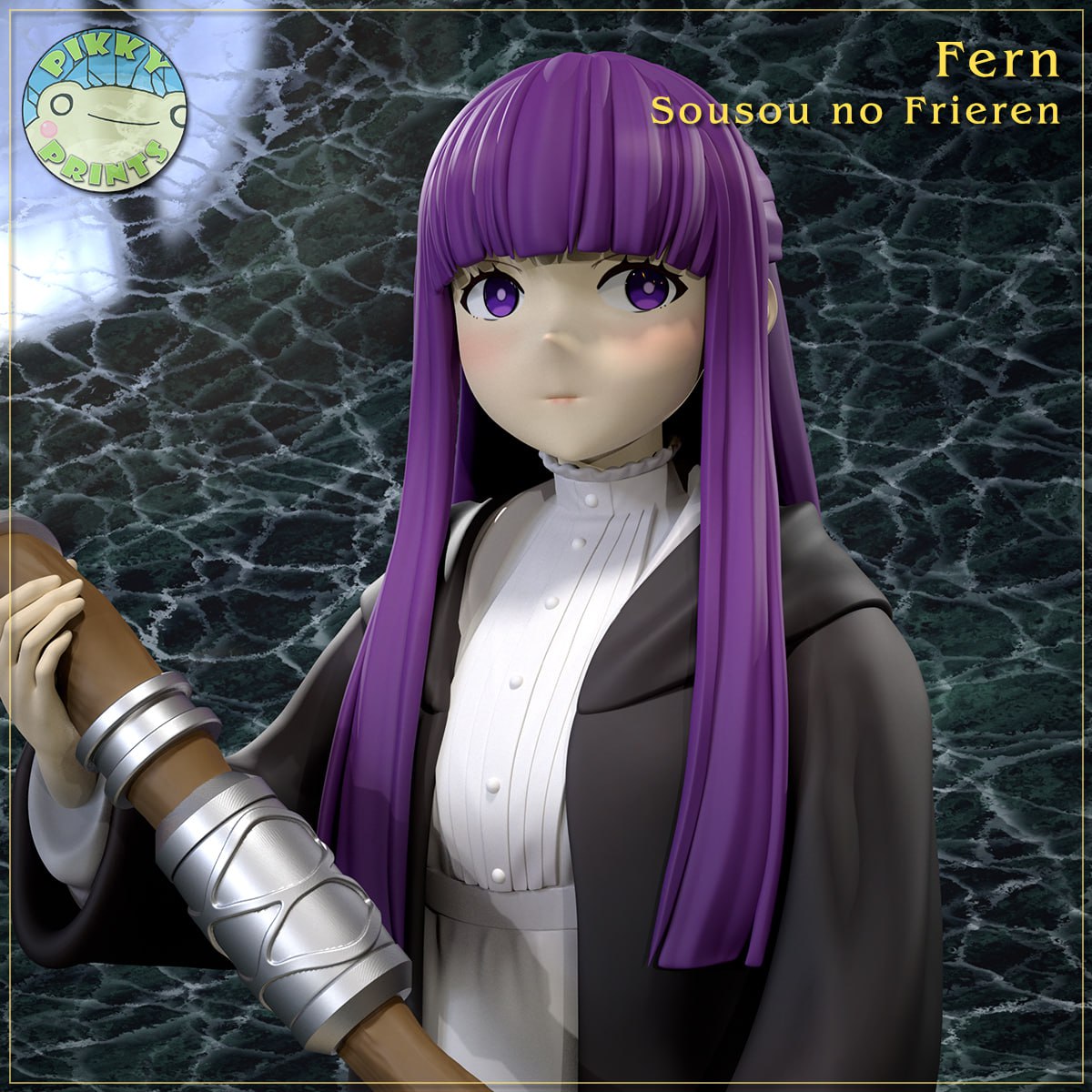 Fern | Pikky Prints Fan Art| Garage Kit | Unpainted