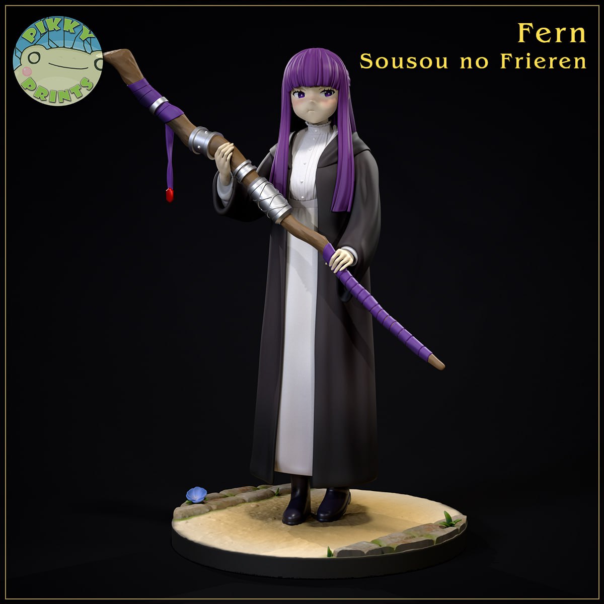 Fern | Pikky Prints Fan Art| Garage Kit | Unpainted