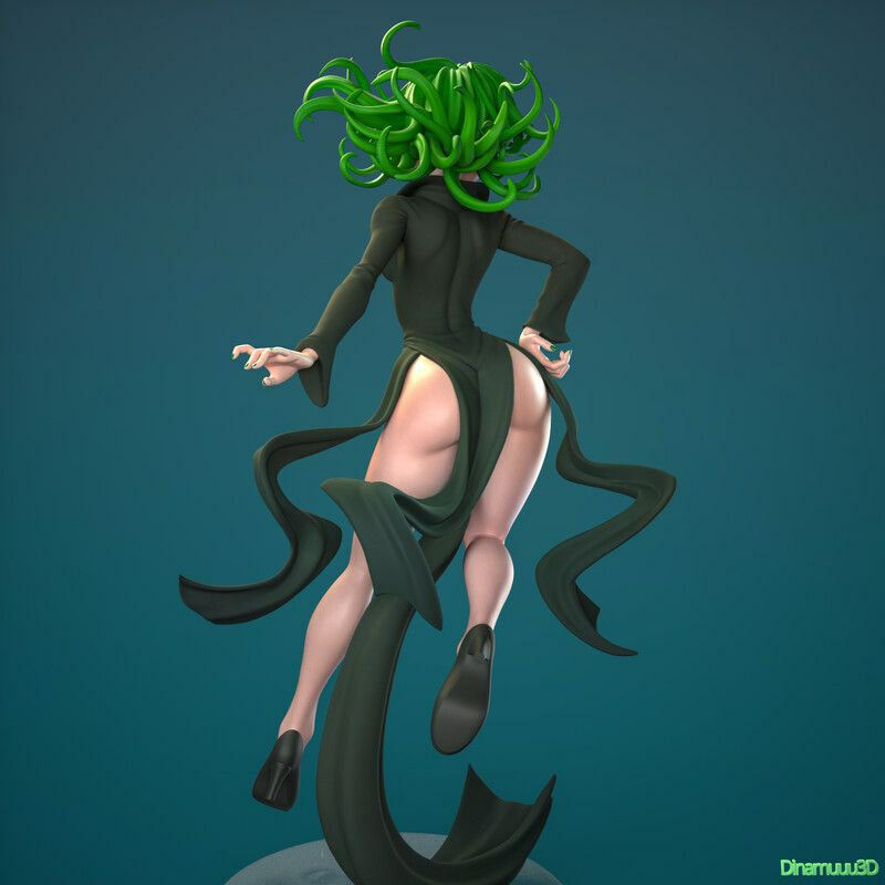 Tatsumaki One Punch | Diamuuu3d Fan Art| Garage Kit | Unpainted