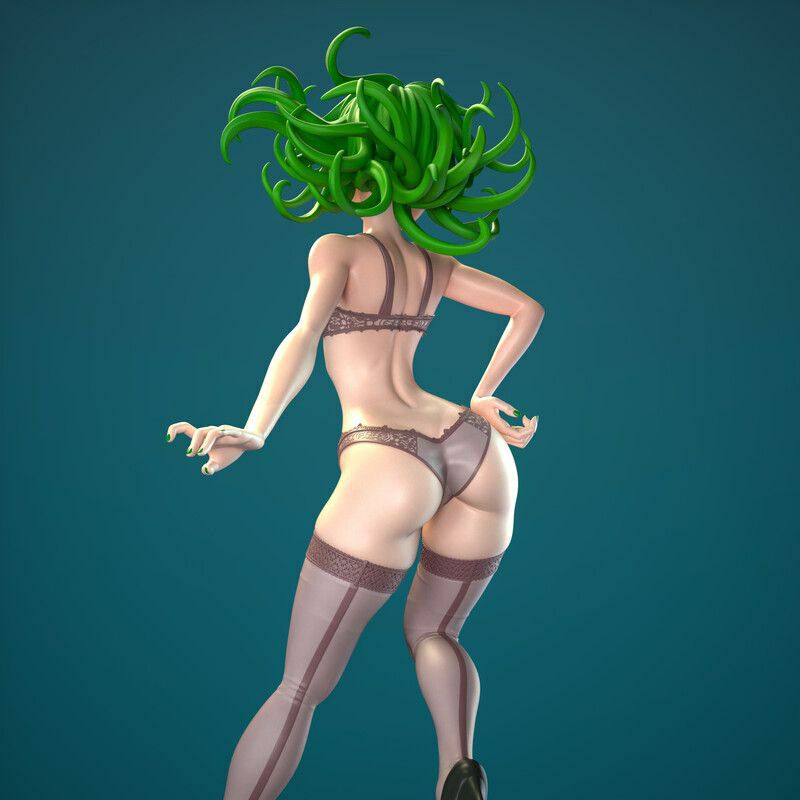 Tatsumaki One Punch  NSFW | Diamuuu3d Fan Art| Garage Kit | Unpainted