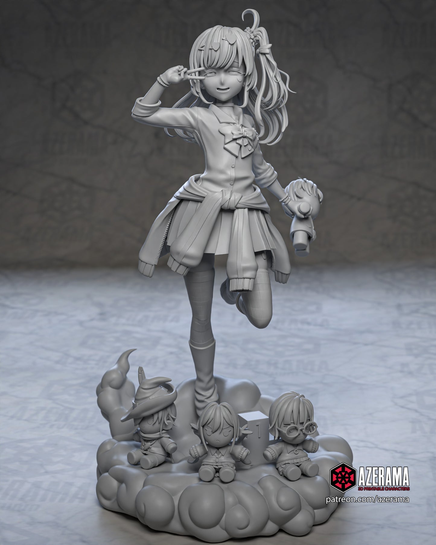 Ahko | Azerama Fan Art | Garage Kit | Unpainted