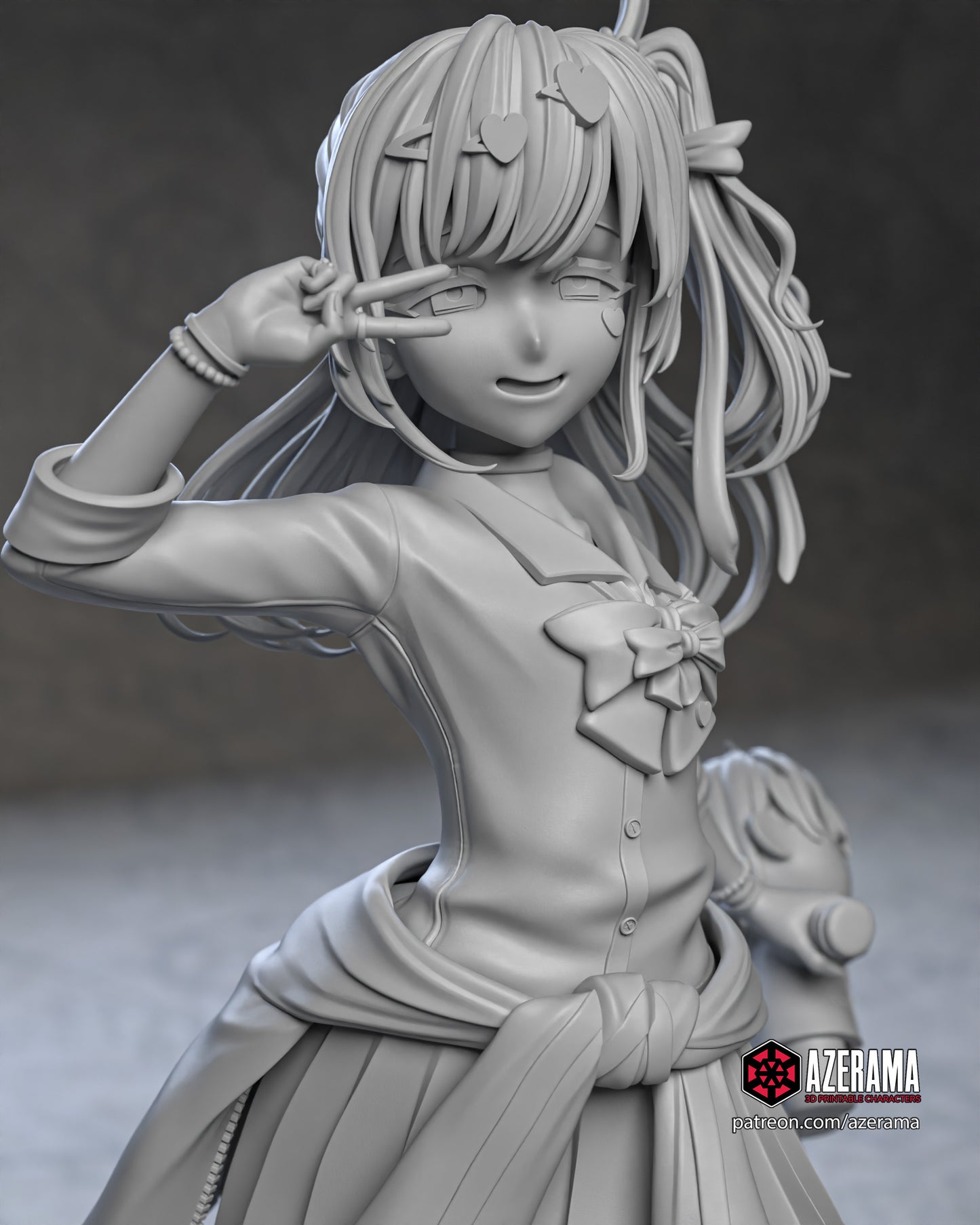 Ahko | Azerama Fan Art | Garage Kit | Unpainted