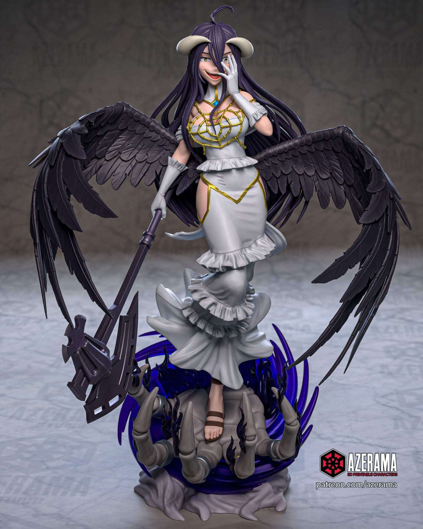 Albedo | FAN ART | Garage Model | Unpainted