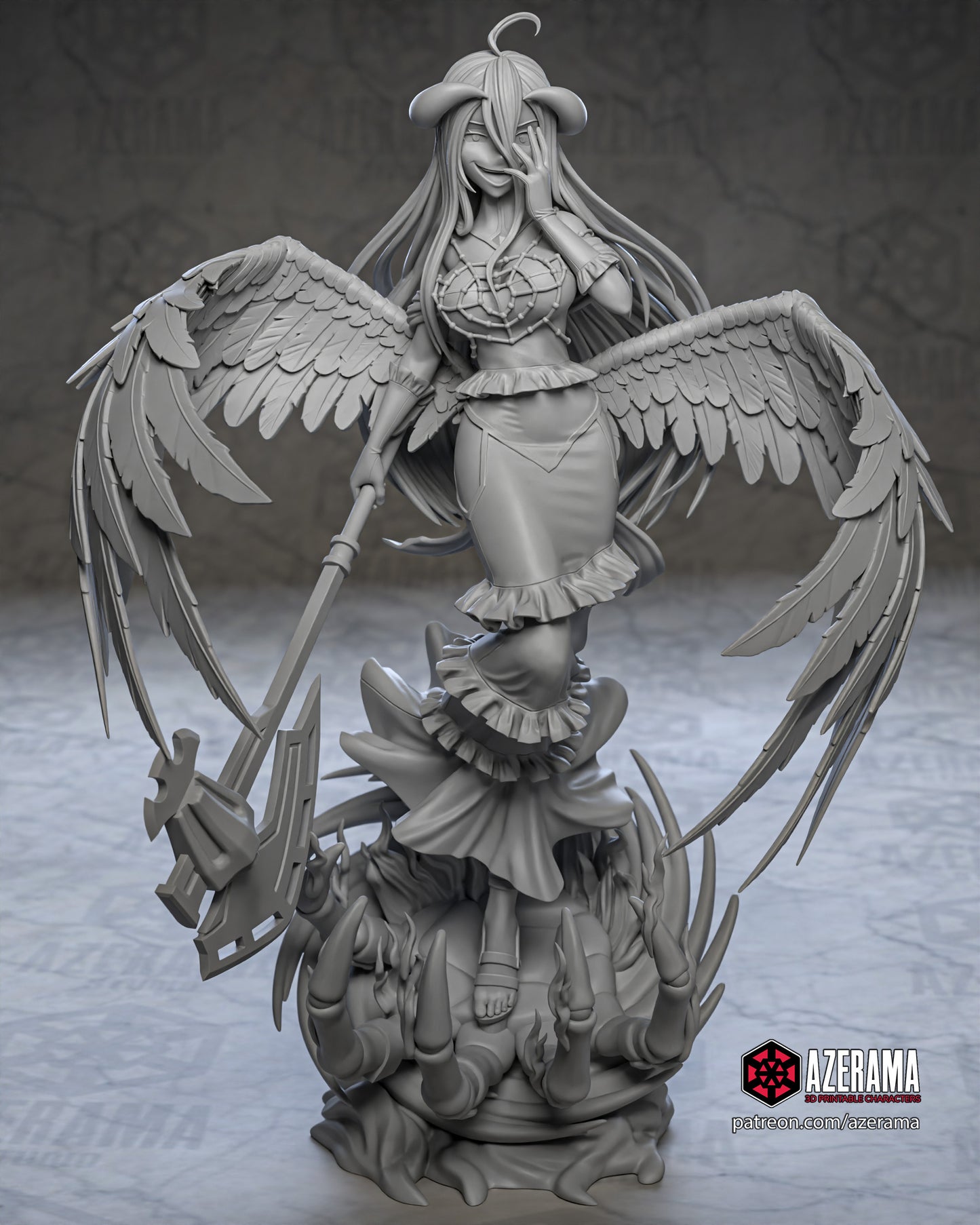 Albedo | FAN ART | Garage Model | Unpainted