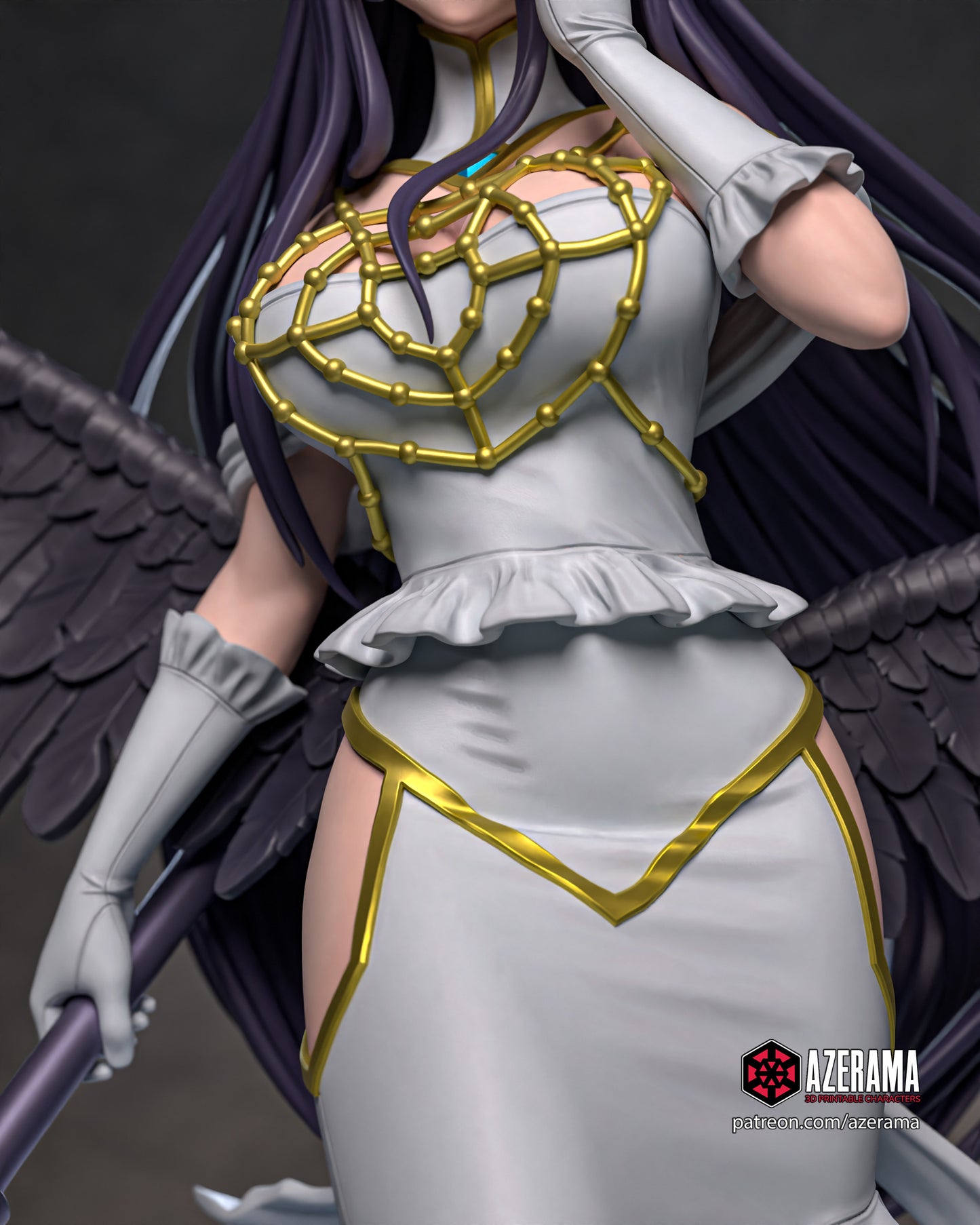 Albedo | FAN ART | Garage Model | Unpainted