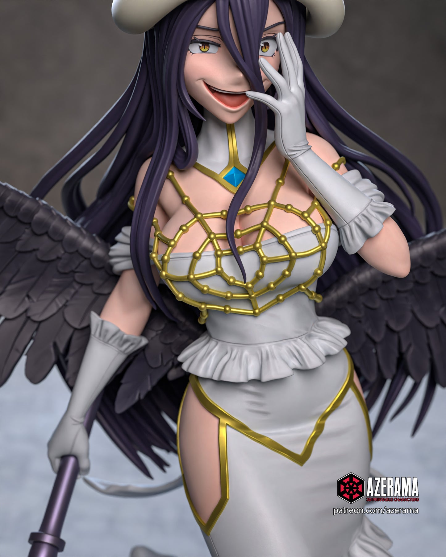 Albedo | FAN ART | Garage Model | Unpainted