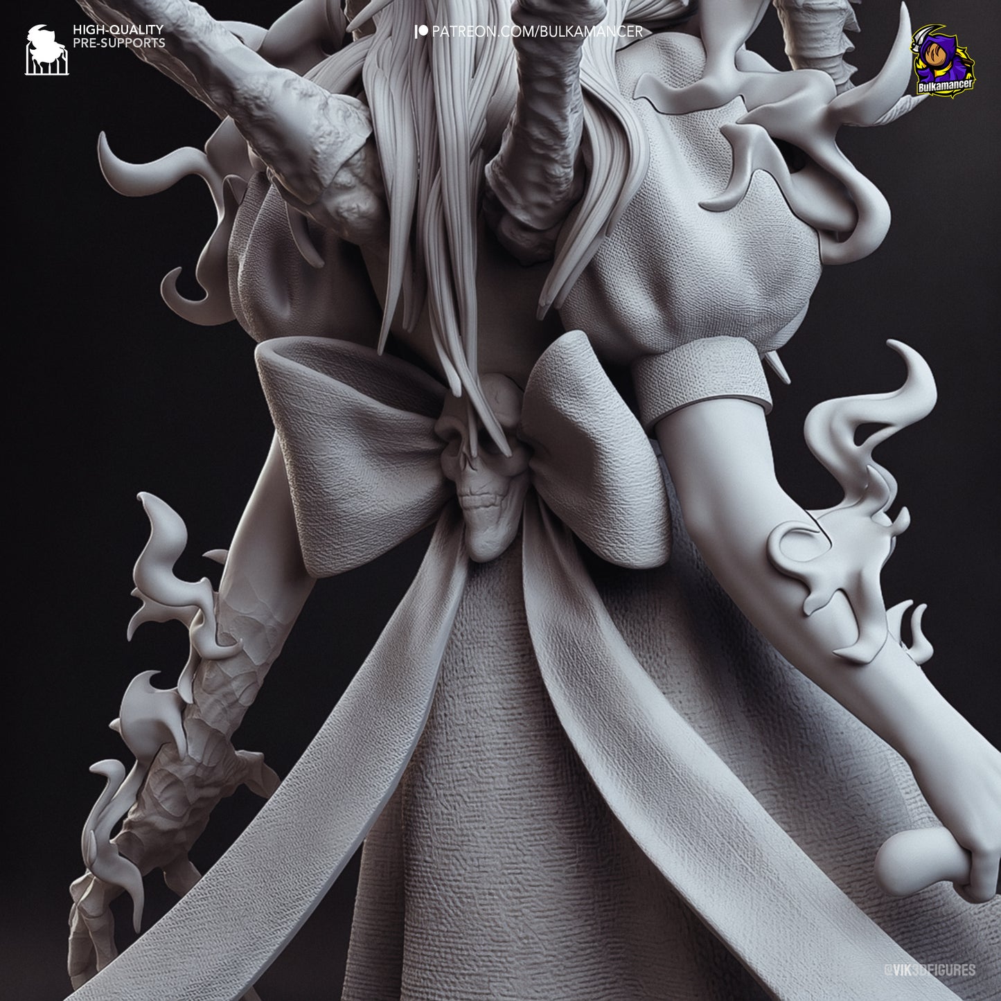 Madd Alice | Bulkmancer Fan Art| Garage Kit | Unpainted