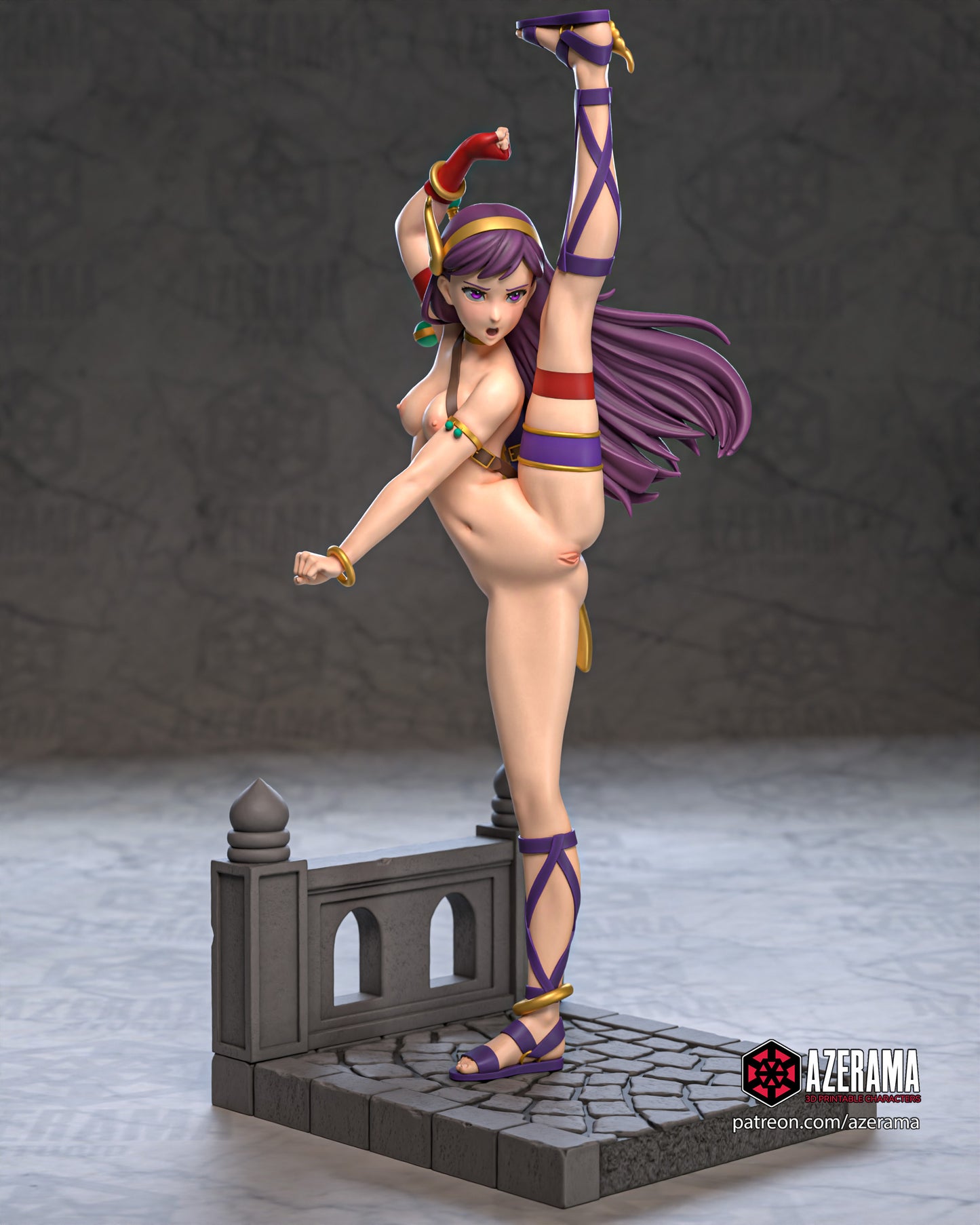 Athena 18 +NSFW| Azerama Fan Art | Garage Kit | Unpainted