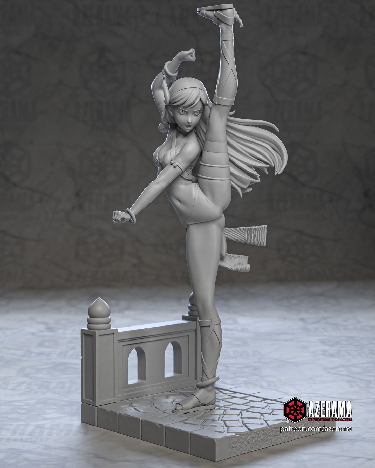 Athena | Azerama Fan Art | Garage Kit | Unpainted