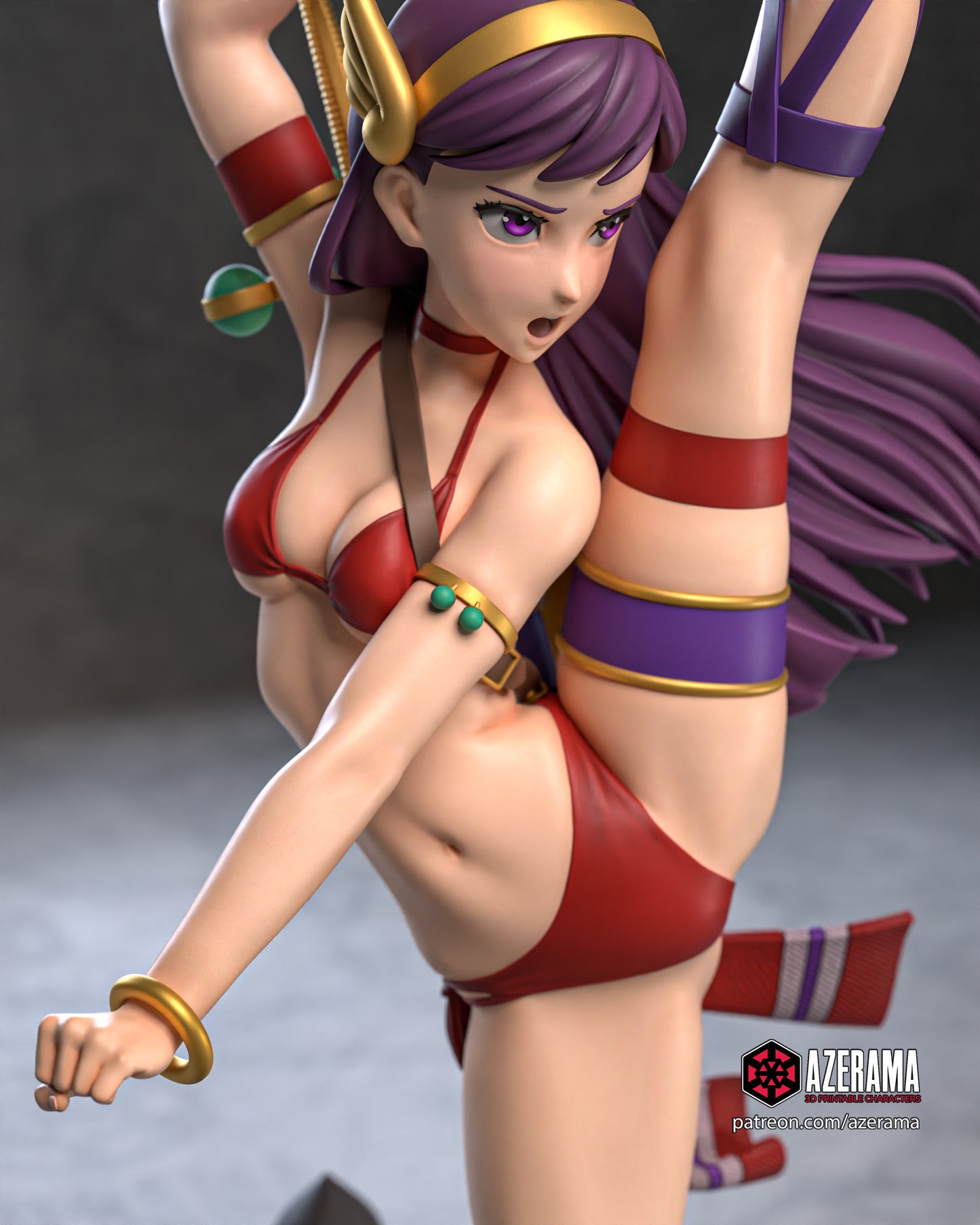 Athena | Azerama Fan Art | Garage Kit | Unpainted