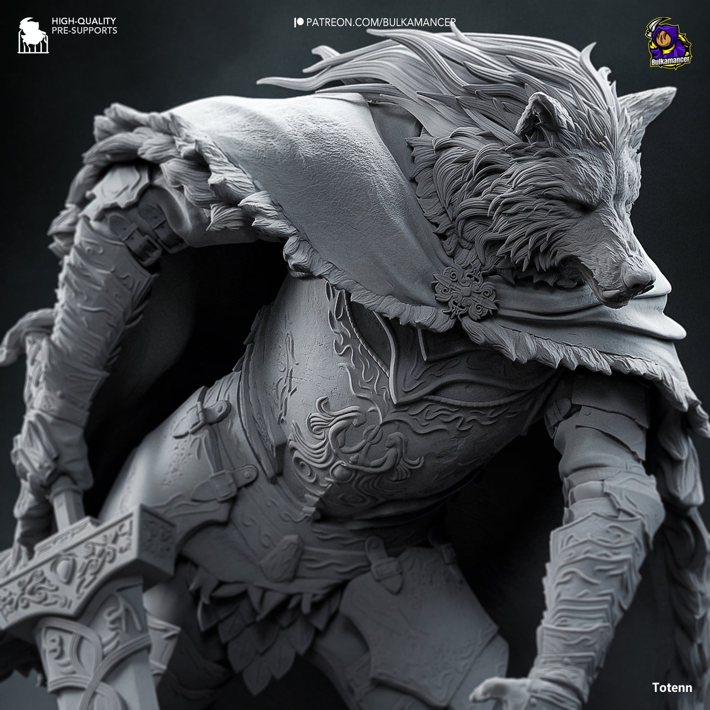 Blaid Elden R| Bulkmancer Fan Art| Garage Kit | Unpainted