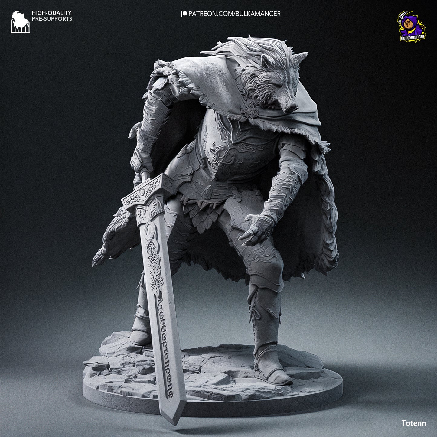 Blaid Elden R| Bulkmancer Fan Art| Garage Kit | Unpainted