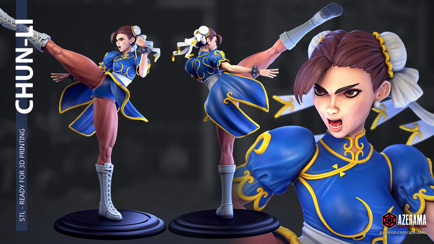 ChunLi  | Azerama Fan Art | Garage Kit | Unpainted