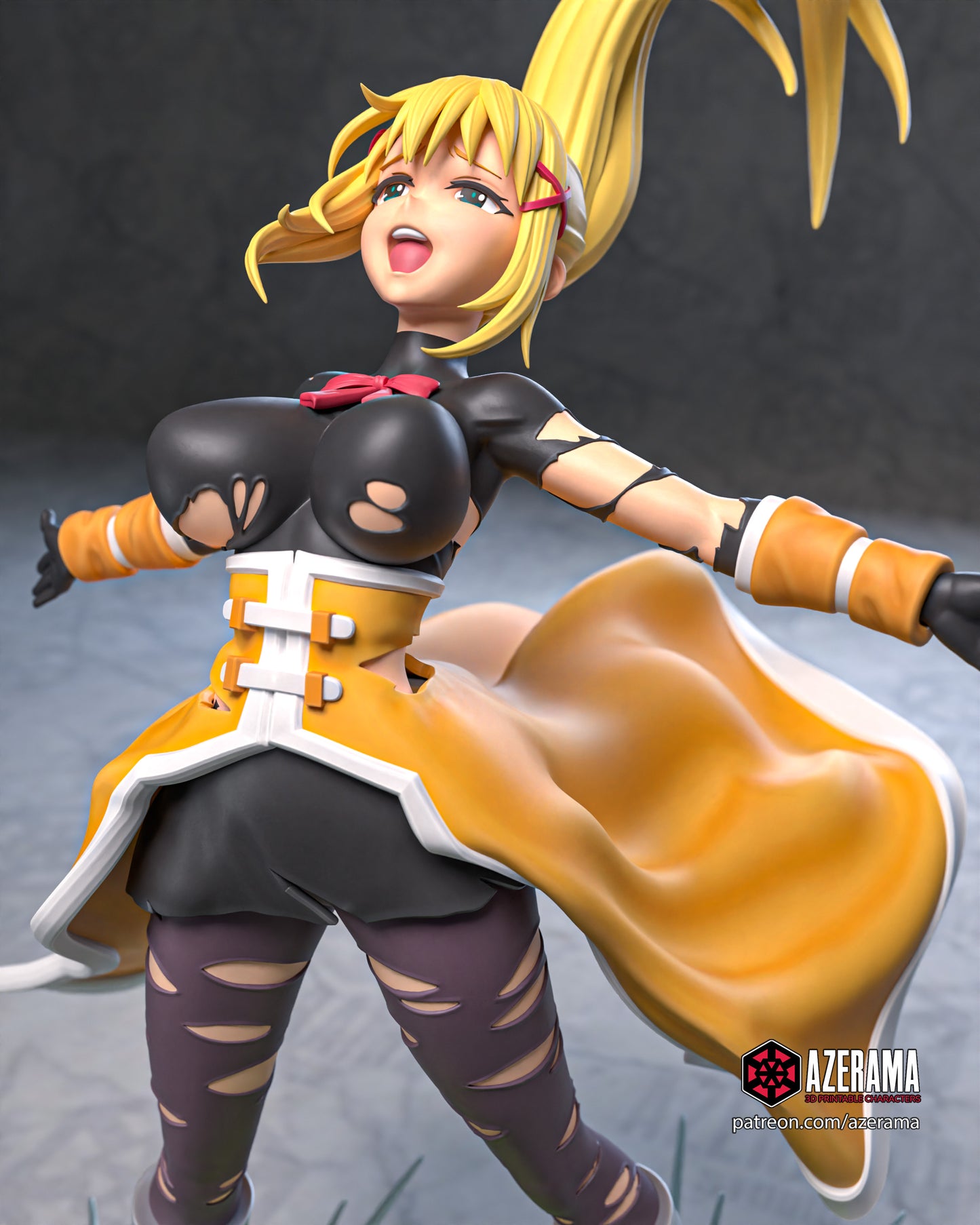 Darkness Konosuba 18+| Azerama Fan Art | Garage Kit | Unpainted