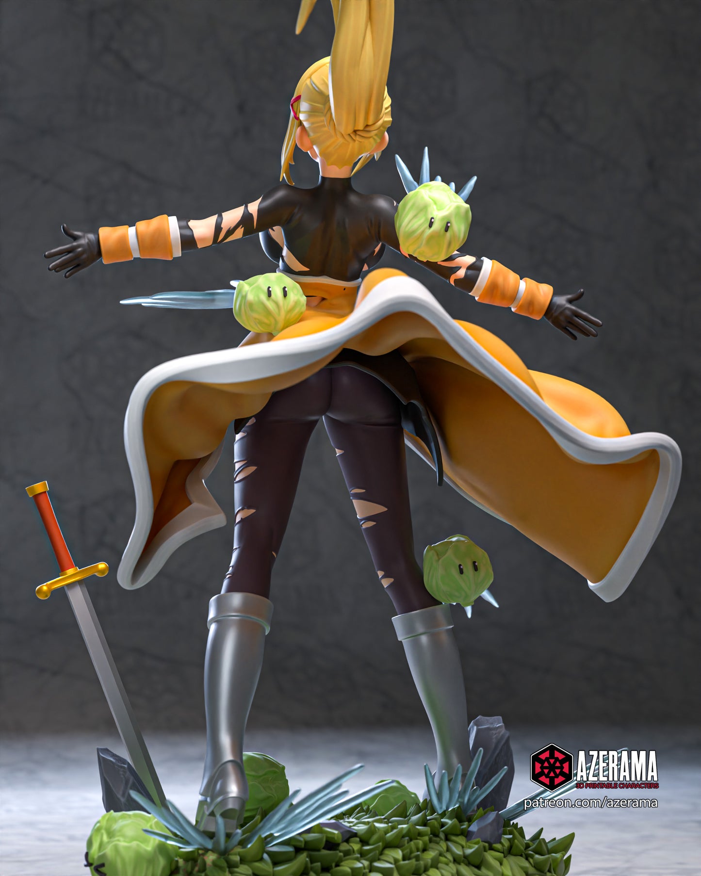 Darkness Konosuba 18+| Azerama Fan Art | Garage Kit | Unpainted