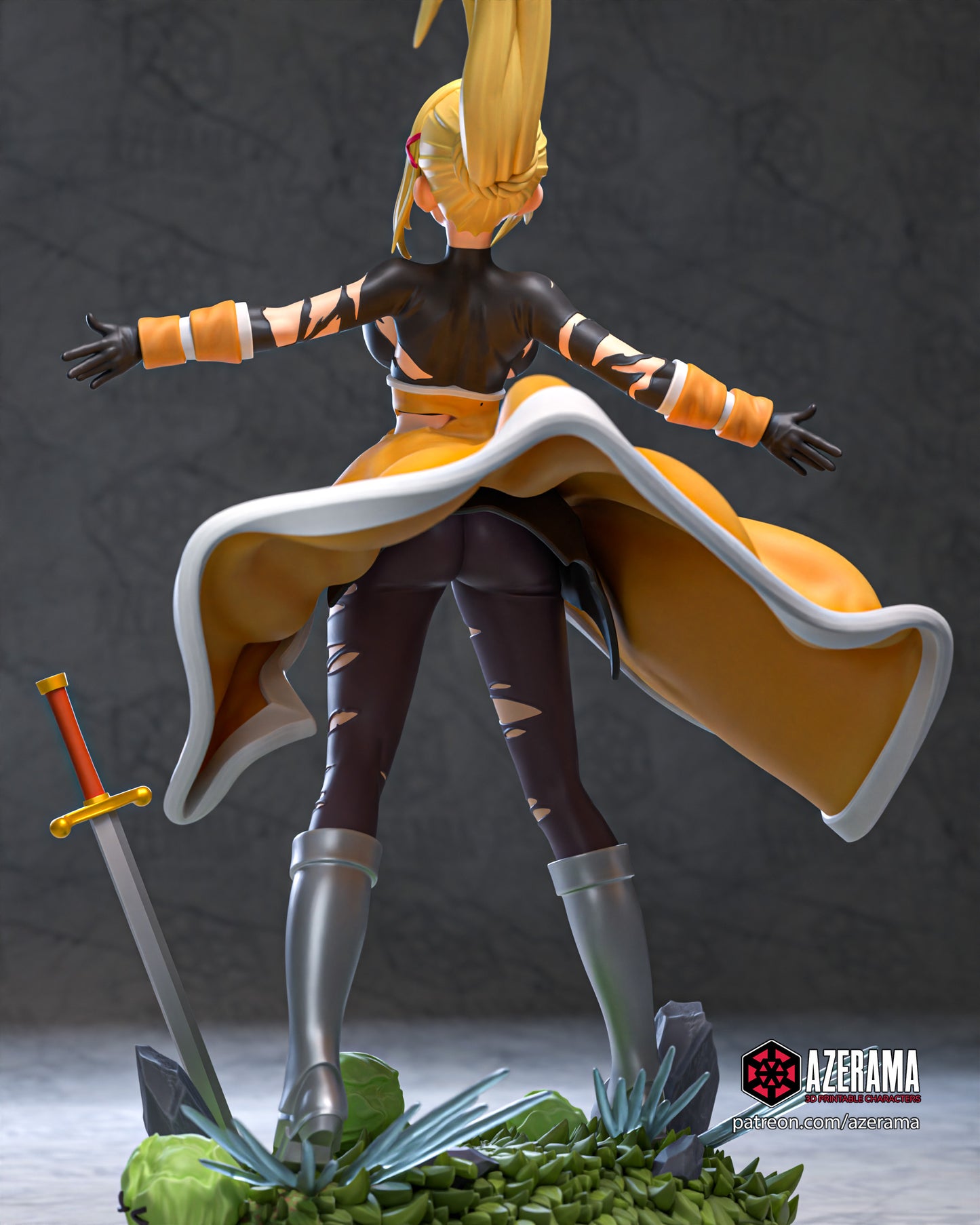 Darkness Konosuba 18+| Azerama Fan Art | Garage Kit | Unpainted