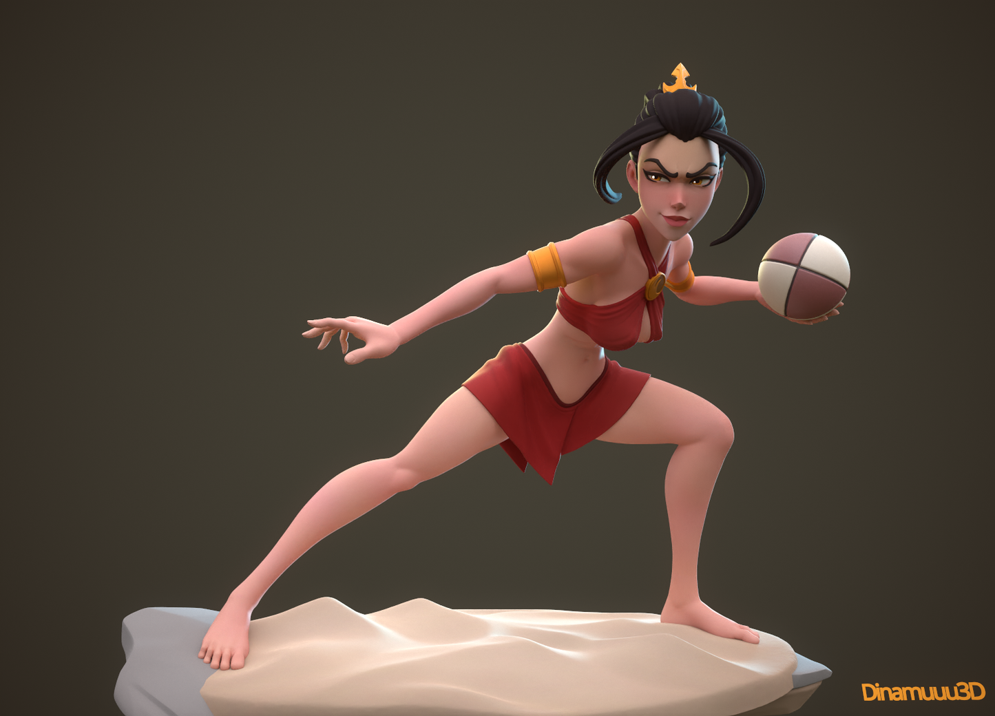 Azula  ALA | Diamuuu3d Fan Art| Garage Kit | Unpainted