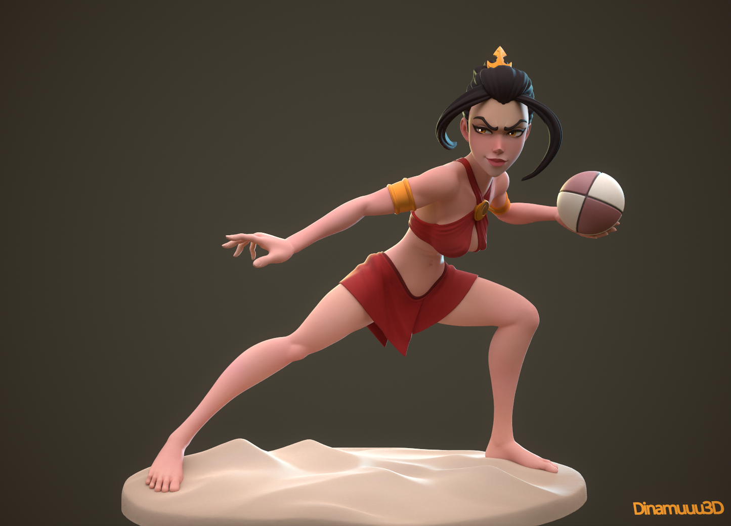 Azula  ALA | Diamuuu3d Fan Art| Garage Kit | Unpainted