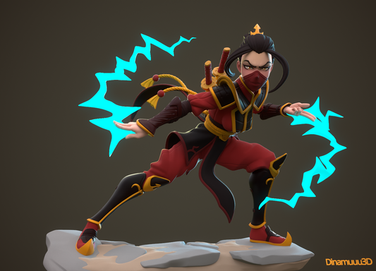 Azula  ALA | Diamuuu3d Fan Art| Garage Kit | Unpainted