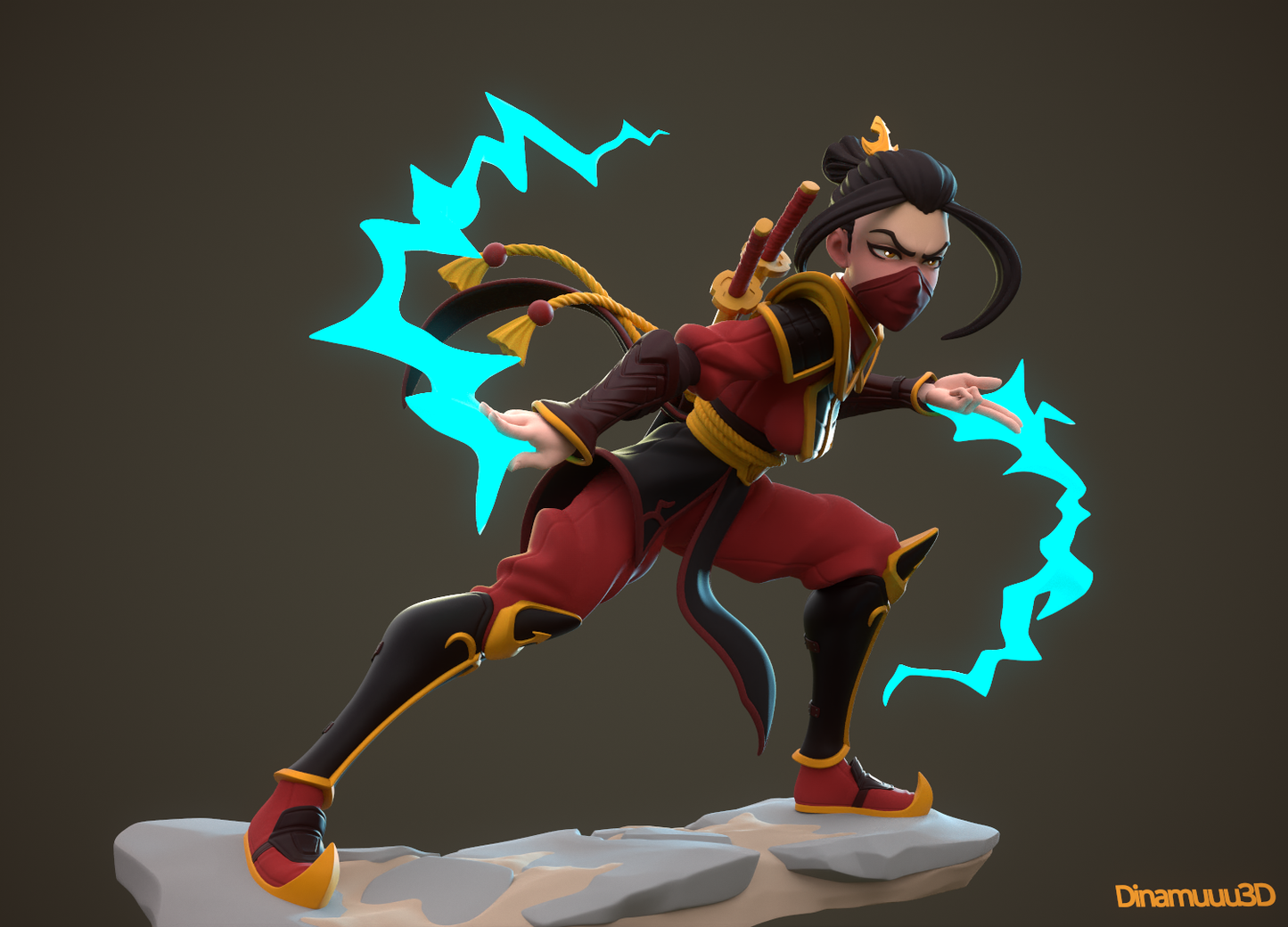 Azula  ALA | Diamuuu3d Fan Art| Garage Kit | Unpainted