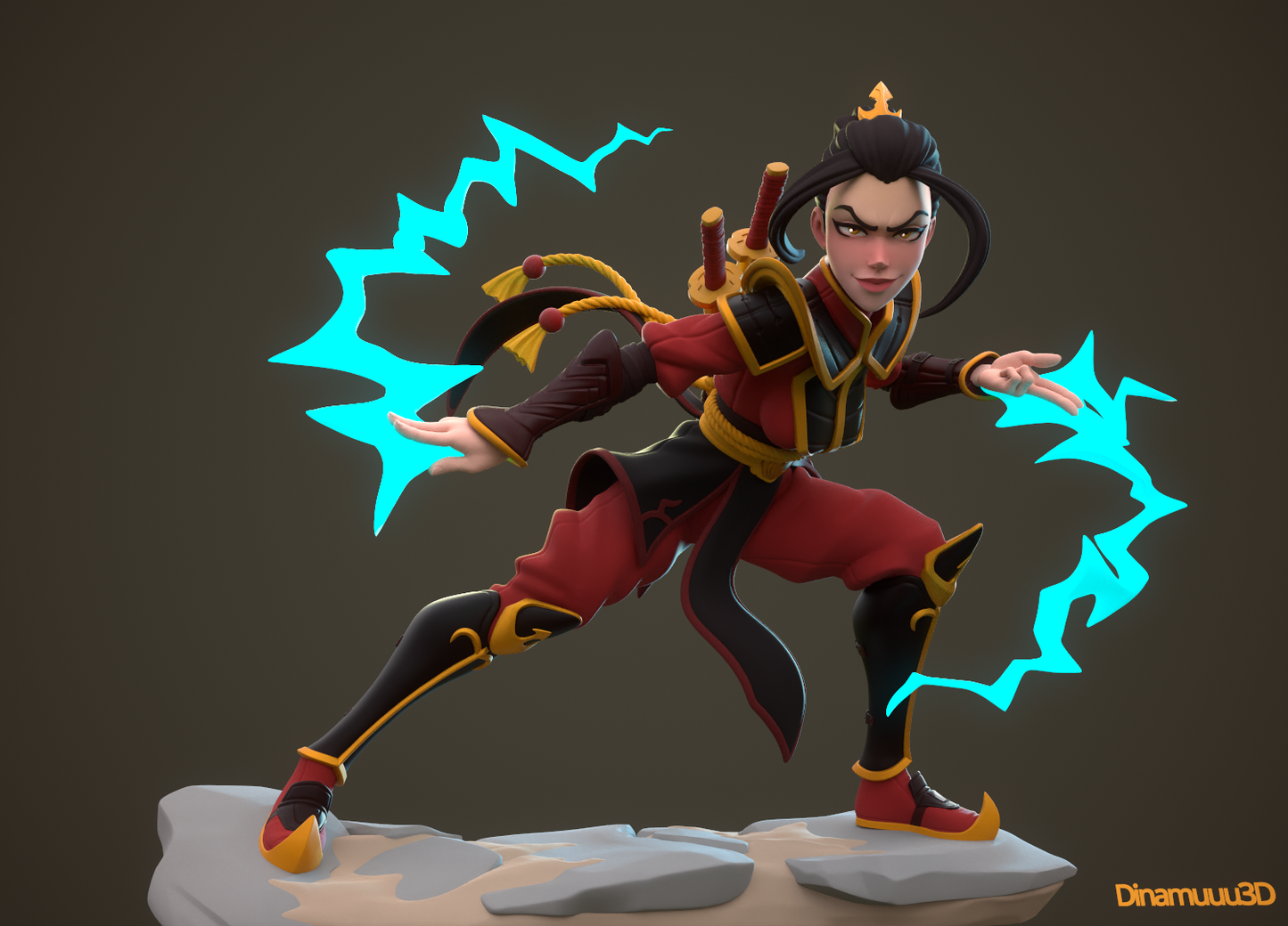 Azula  ALA | Diamuuu3d Fan Art| Garage Kit | Unpainted