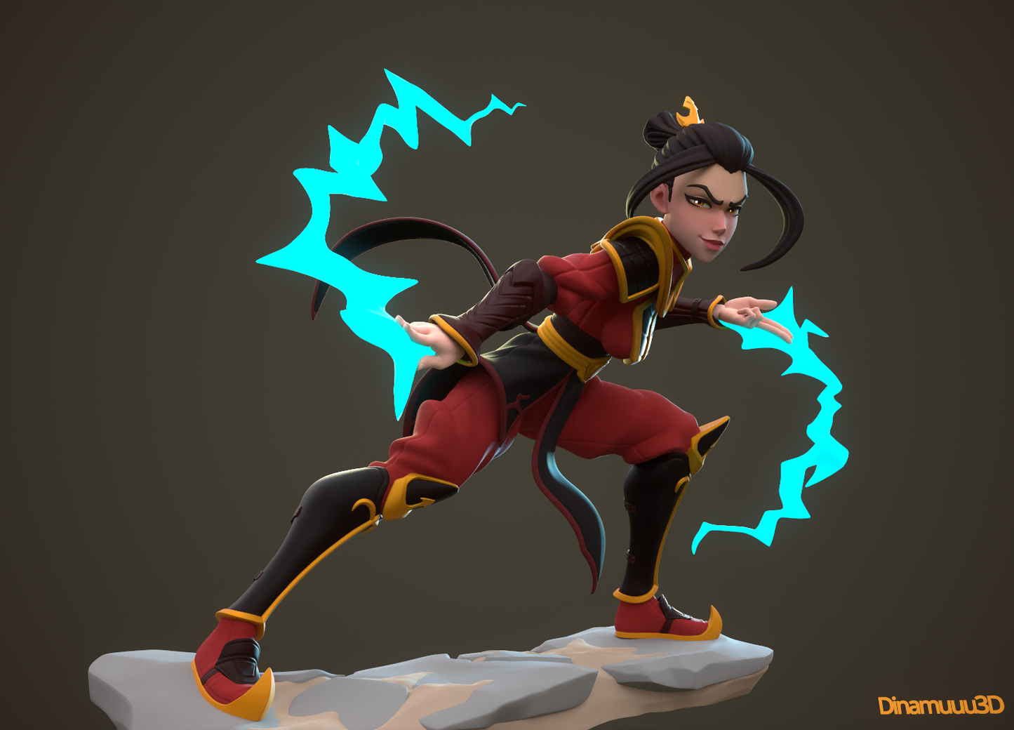 Azula  ALA | Diamuuu3d Fan Art| Garage Kit | Unpainted