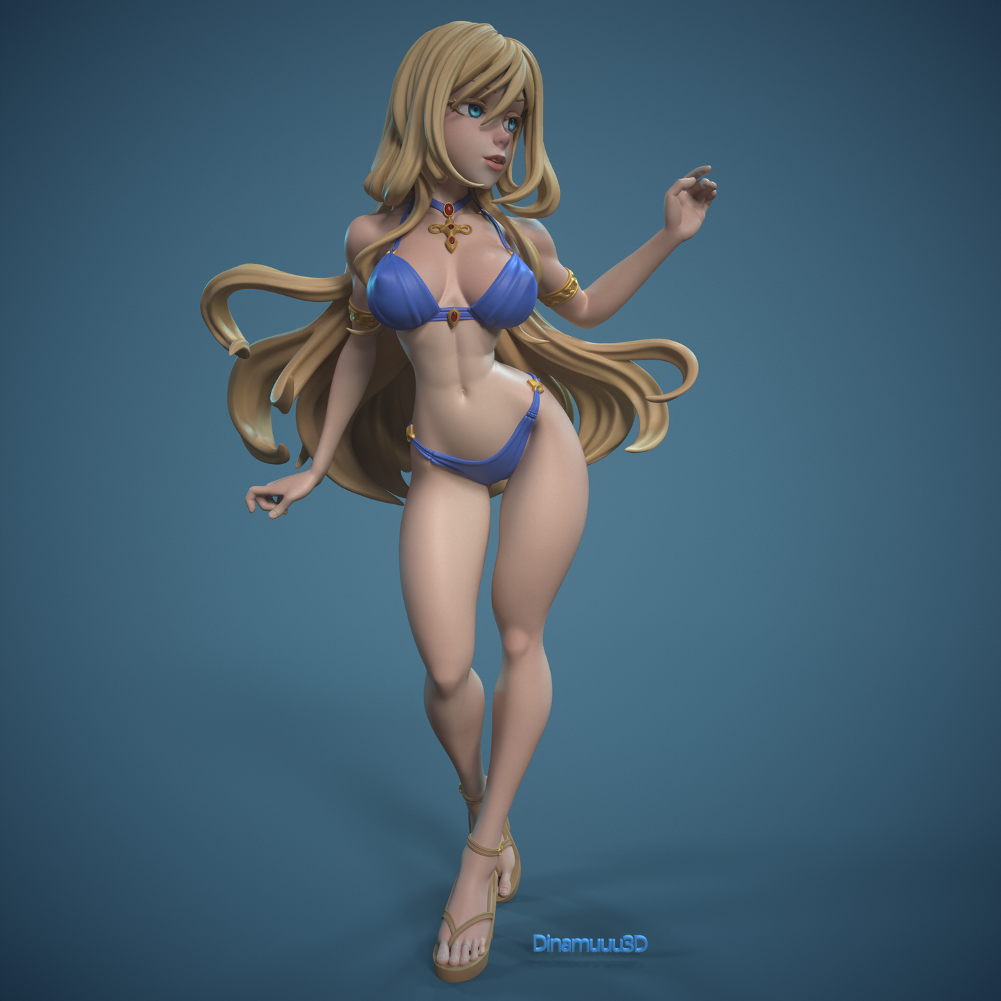 Sword Maiden NSFW 18+| Diamuuu3d Fan Art| Garage Kit | Unpainted