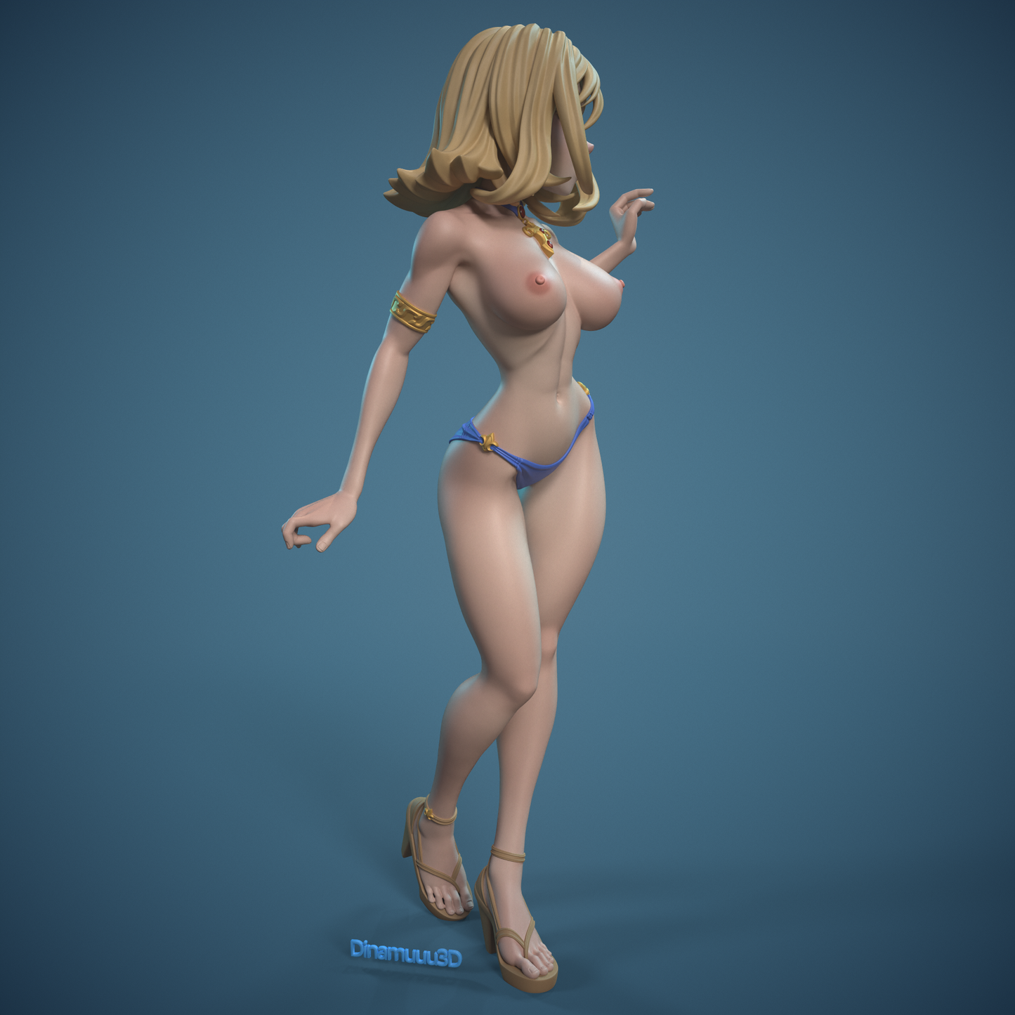 Sword Maiden NSFW 18+| Diamuuu3d Fan Art| Garage Kit | Unpainted