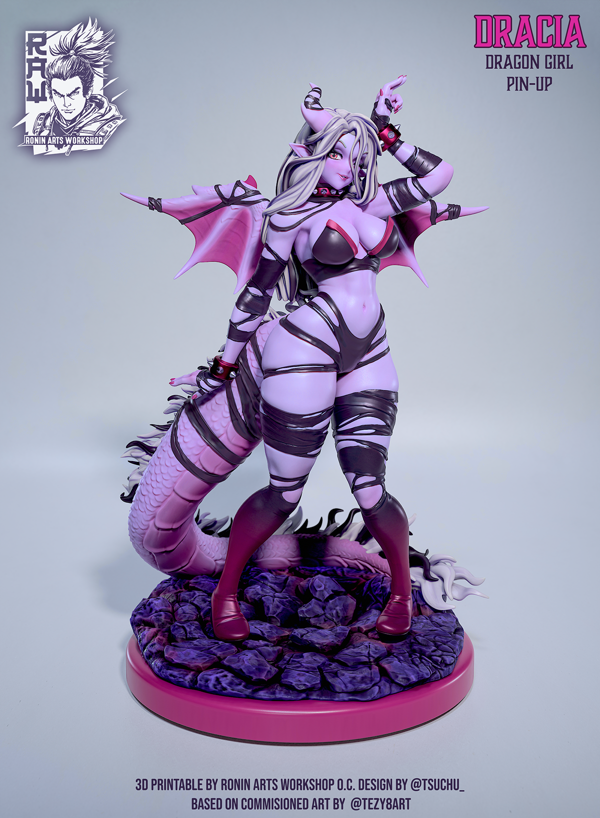 Dracia  |RaW Fan Art| Garage Kit | Unpainted