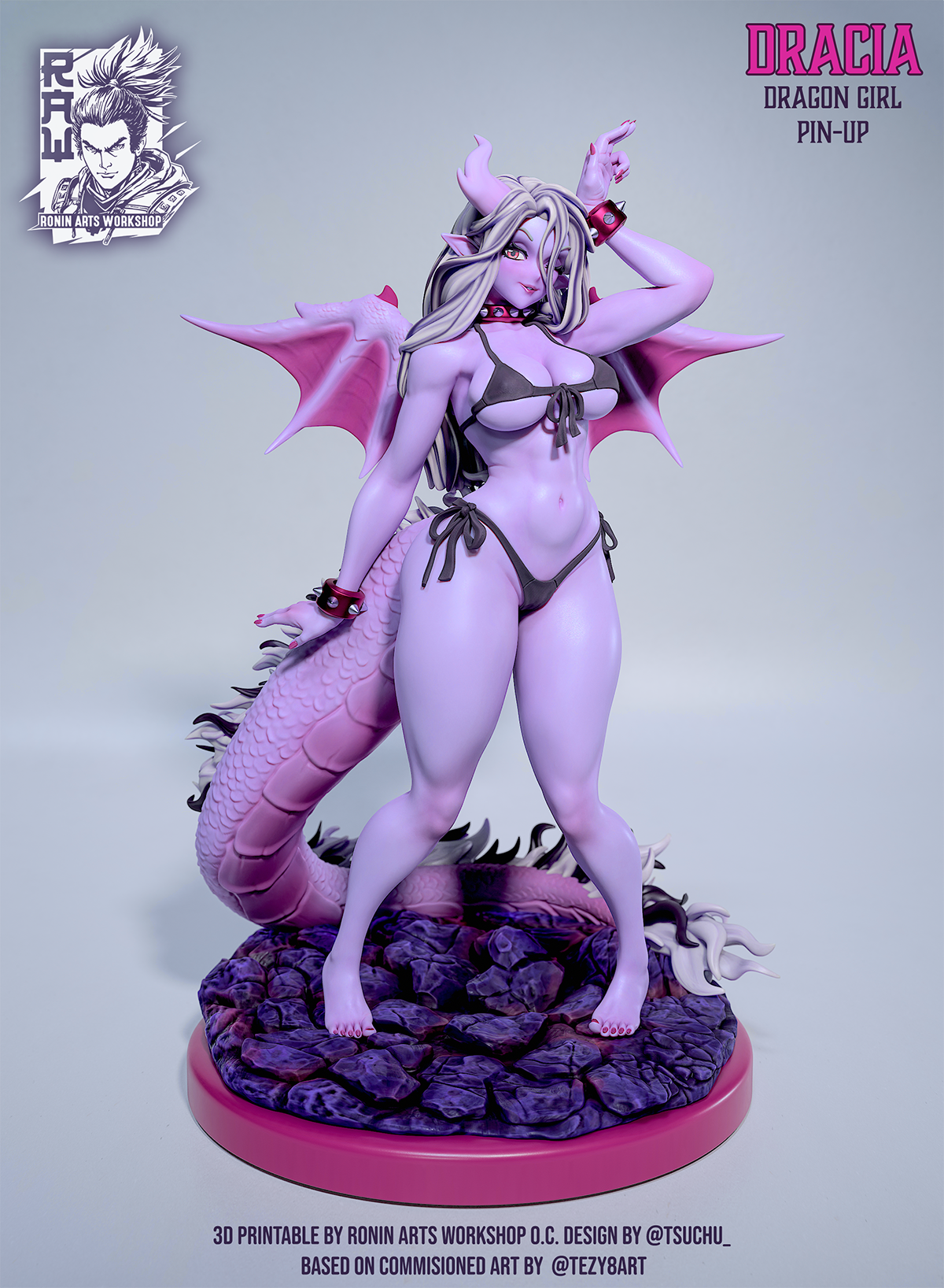 Dracia  |RaW Fan Art| Garage Kit | Unpainted