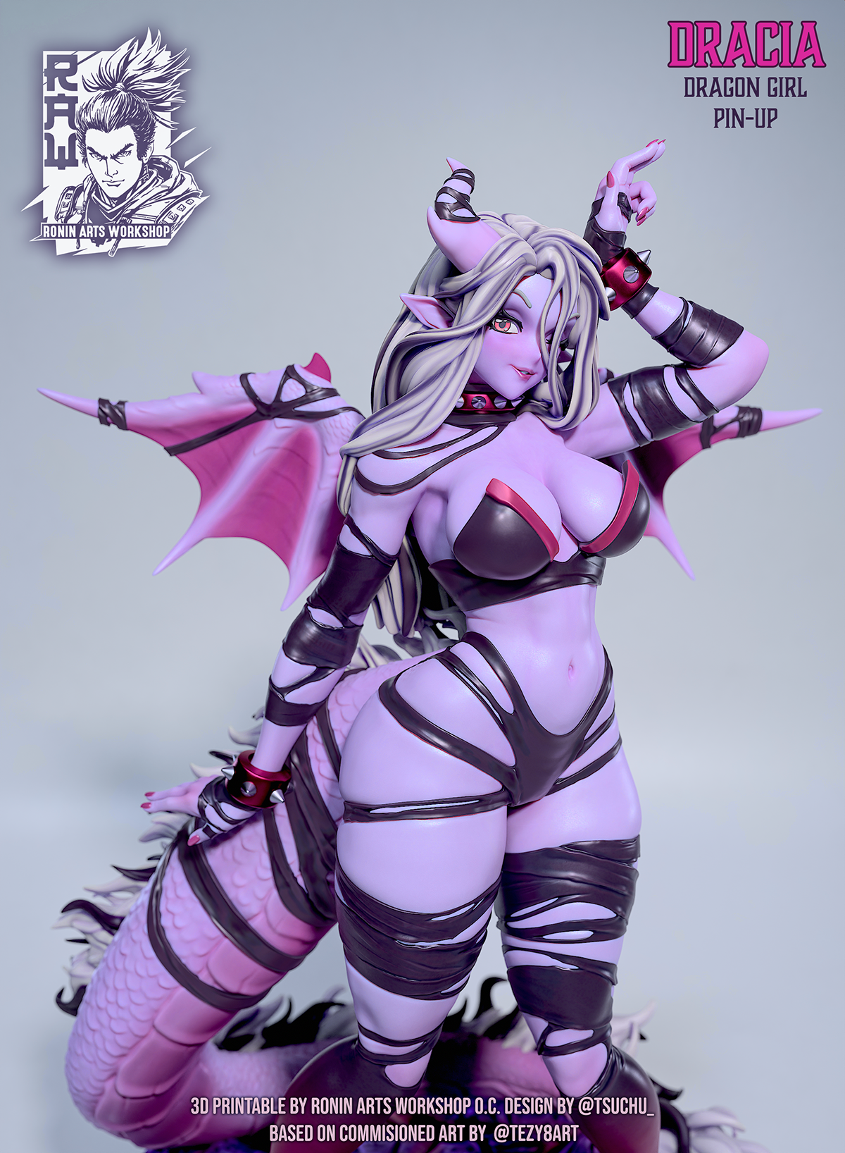 Dracia  |RaW Fan Art| Garage Kit | Unpainted