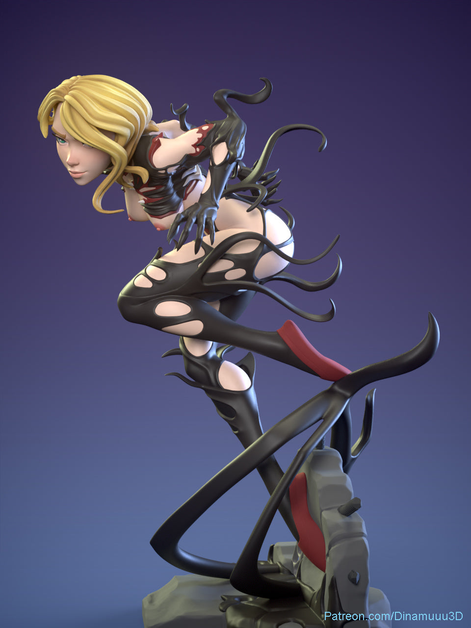 Gwenum NSFW| Diamuuu3d Fan Art| Garage Kit | Unpainted