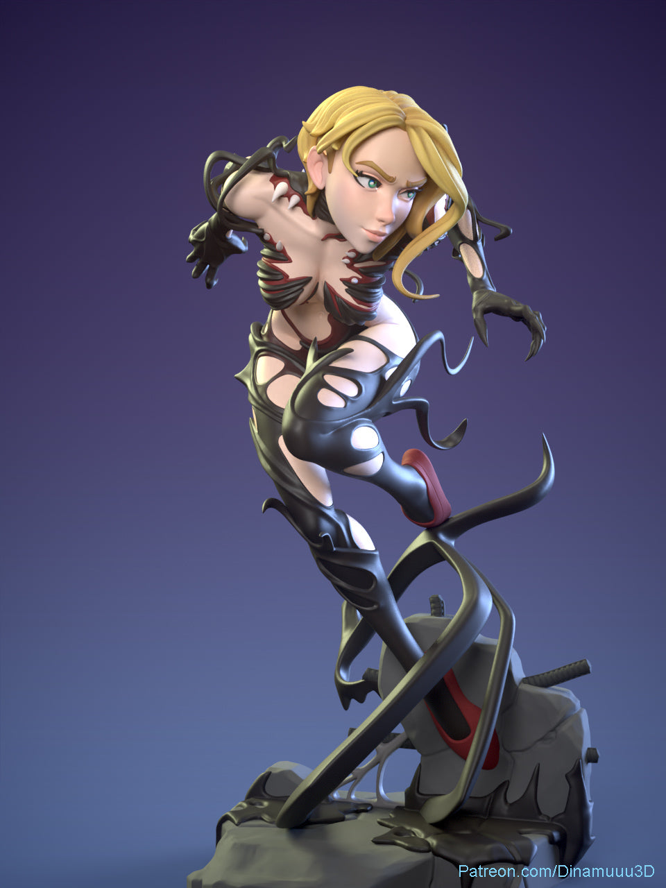 Gwenum NSFW| Diamuuu3d Fan Art| Garage Kit | Unpainted