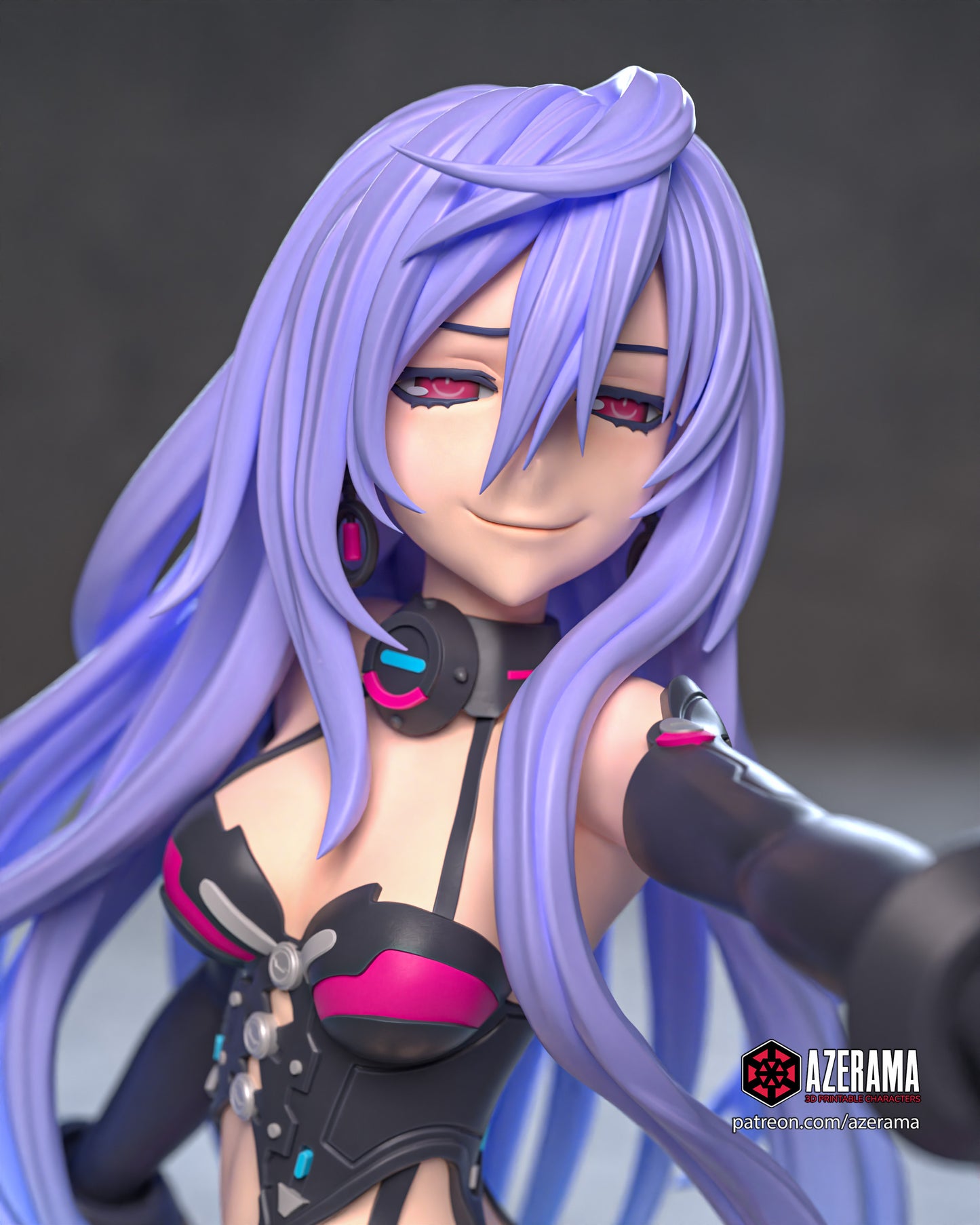 Iris Heart 18+ | Azerama Fan Art | Garage Kit | Unpainted