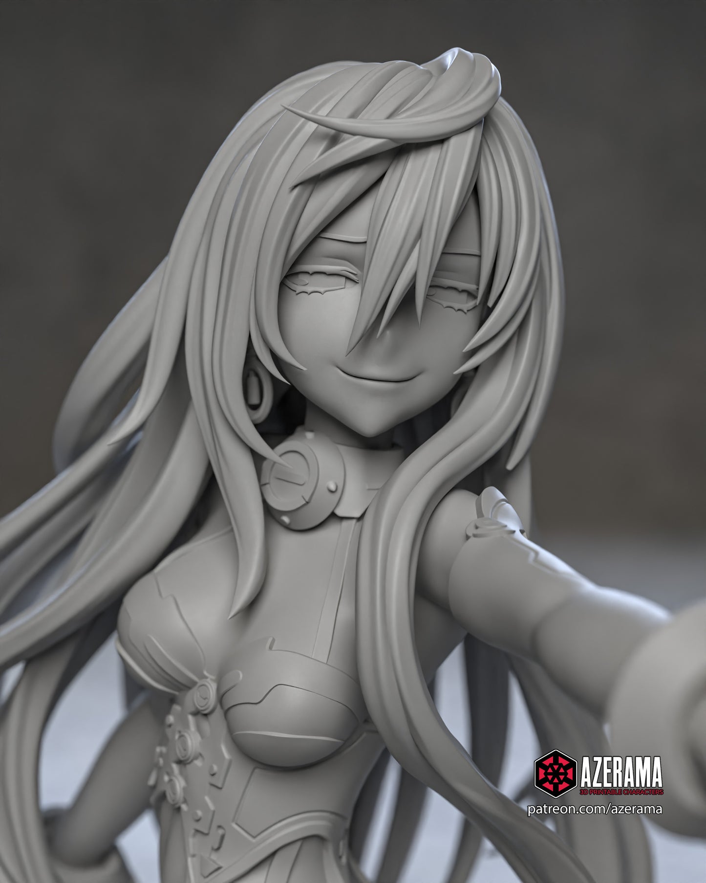 Iris Heart 18+ | Azerama Fan Art | Garage Kit | Unpainted