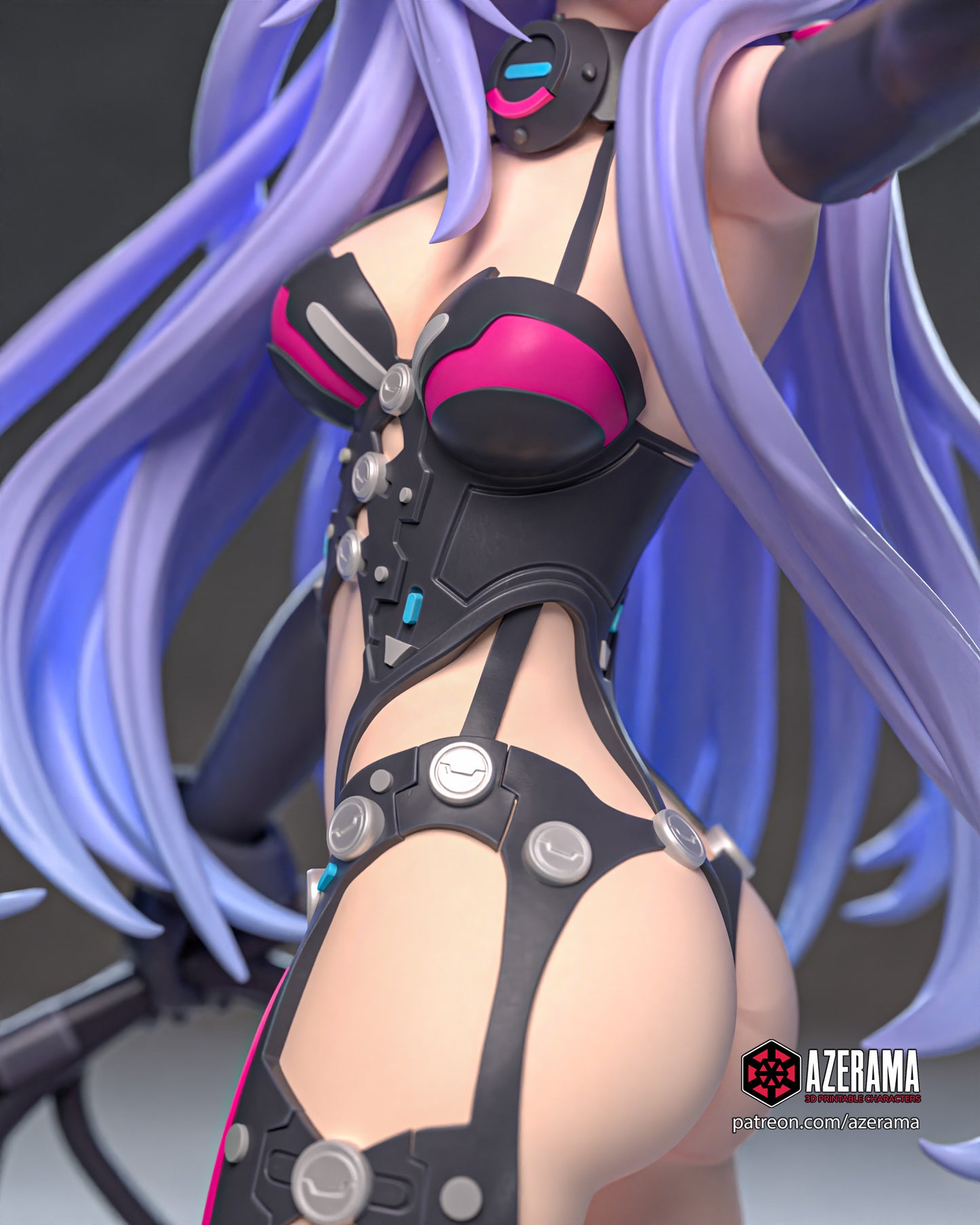 Iris Heart 18+ | Azerama Fan Art | Garage Kit | Unpainted