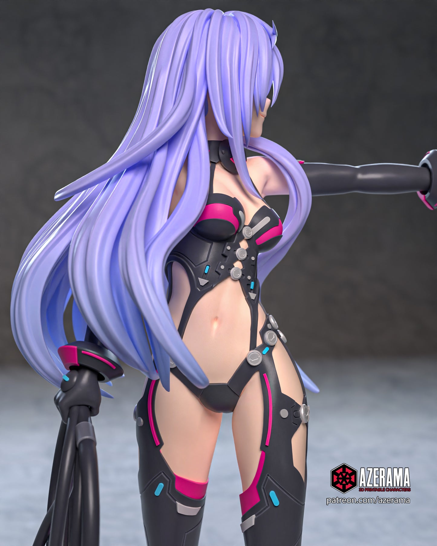 Iris Heart 18+ | Azerama Fan Art | Garage Kit | Unpainted