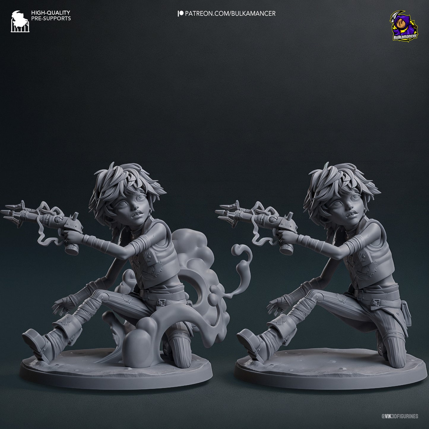 Isha | Bulkmancer Fan Art| Garage Kit | Unpainted