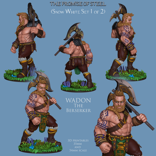 Dwarf Wandon   |RaW Fan Art| Garage Kit | Unpainted