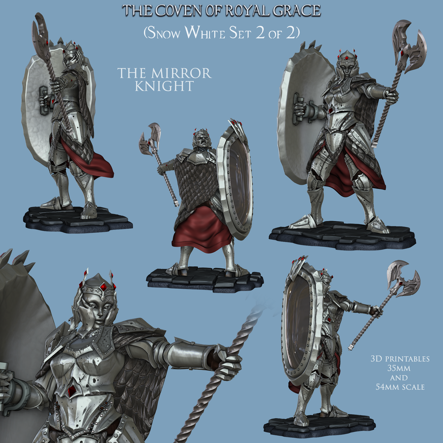 Mirror Knight |RaW Fan Art| Garage Kit | Unpainted