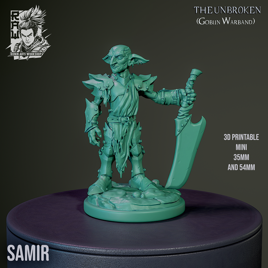 Goblin Samir |RaW Fan Art| Garage Kit | Unpainted