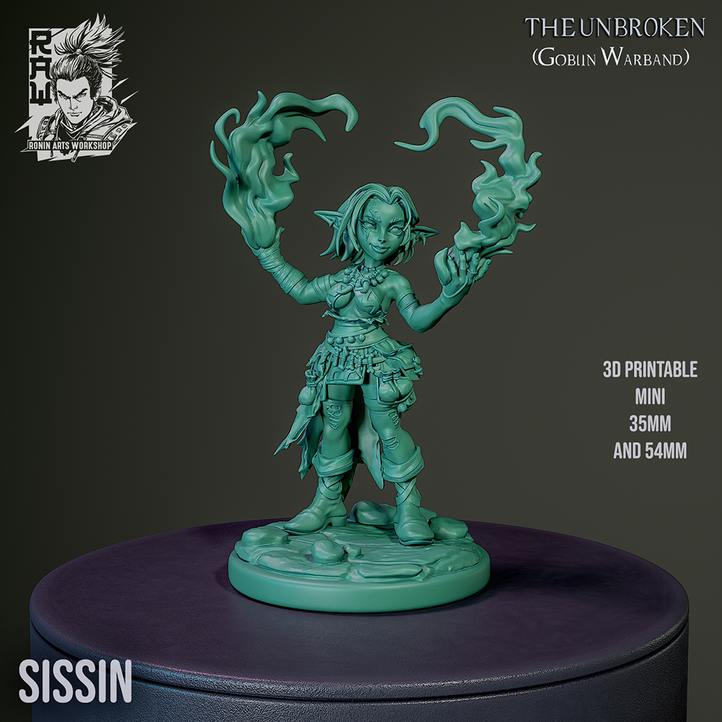 Goblin Sissin |RaW Fan Art| Garage Kit | Unpainted