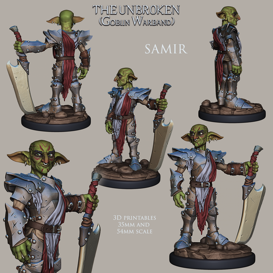 Goblin Samir |RaW Fan Art| Garage Kit | Unpainted