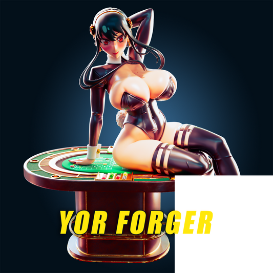 Yor NSFW | Officer Rhu Fan Art| Garage Kit | Unpainted