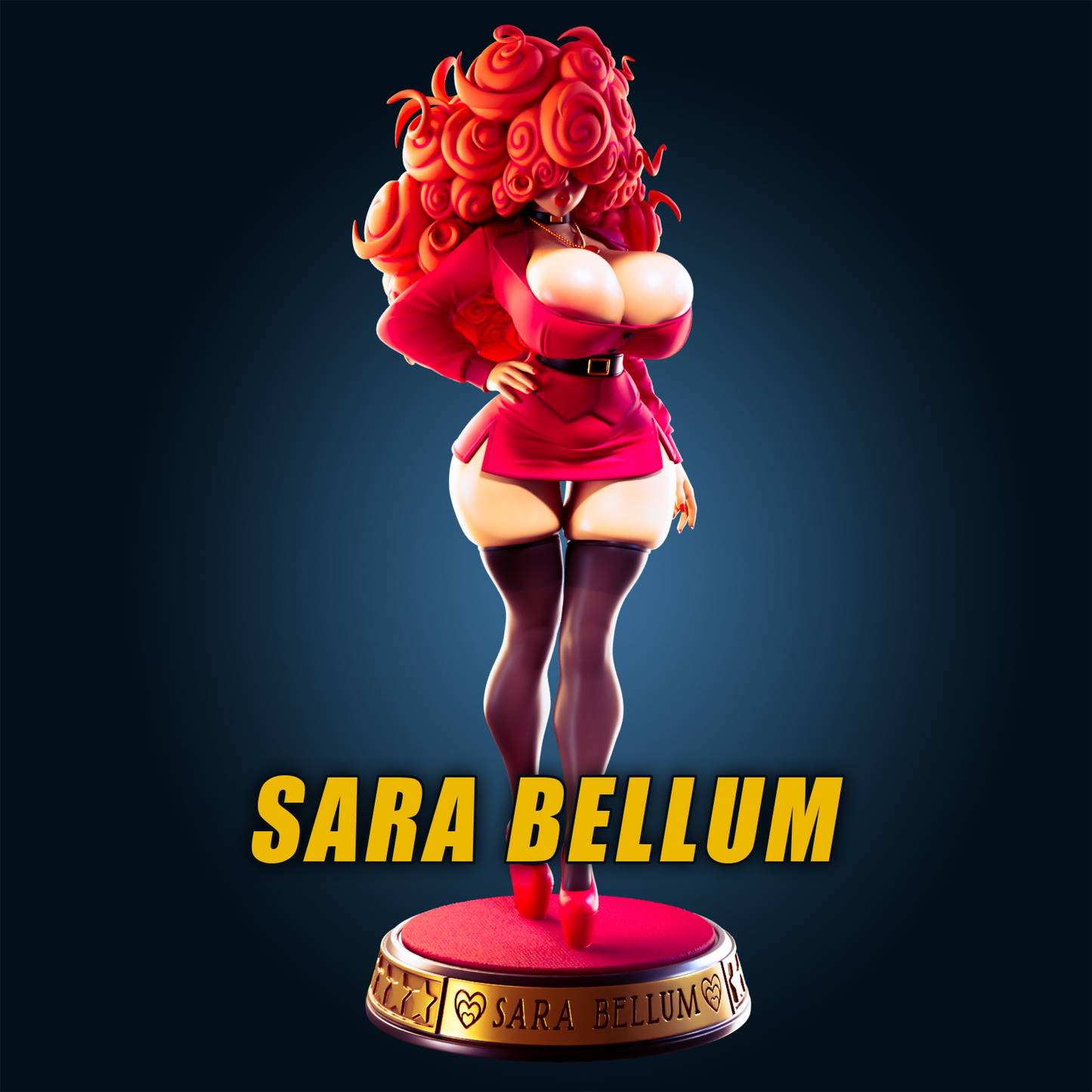 Sara Bellum | Officer Rhu Fan Art| Garage Kit | Unpainted