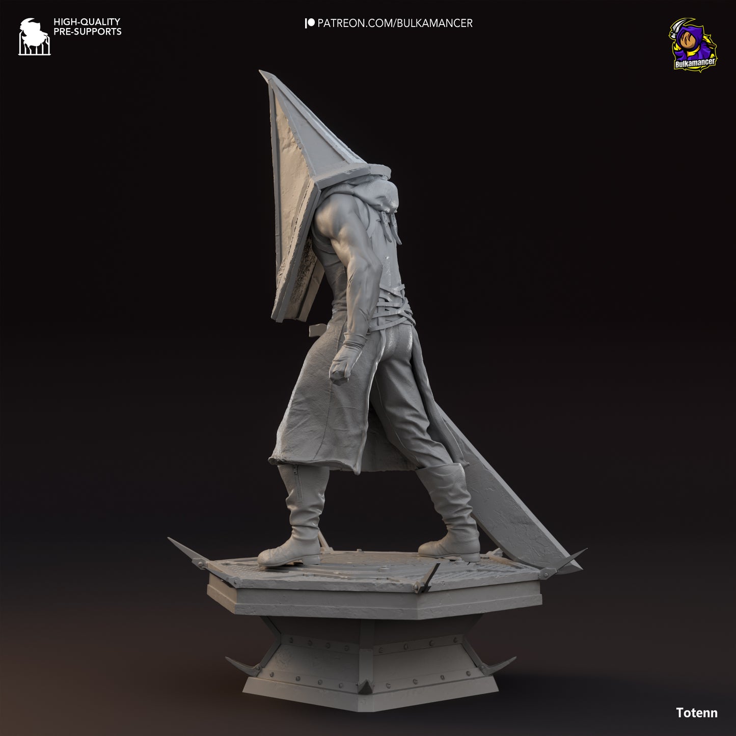 Pyramid Head | Bulkmancer Fan Art| Garage Kit | Unpainted